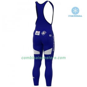 Maillot Cyclisme Hiver + Collant à Bretelles 2020 Groupama-FDJ N001
